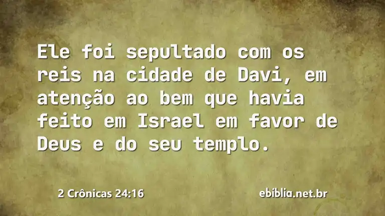 2 Crônicas 24:16