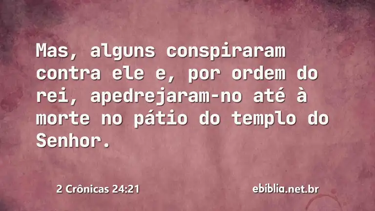 2 Crônicas 24:21