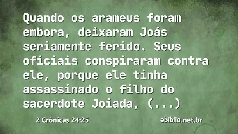 2 Crônicas 24:25