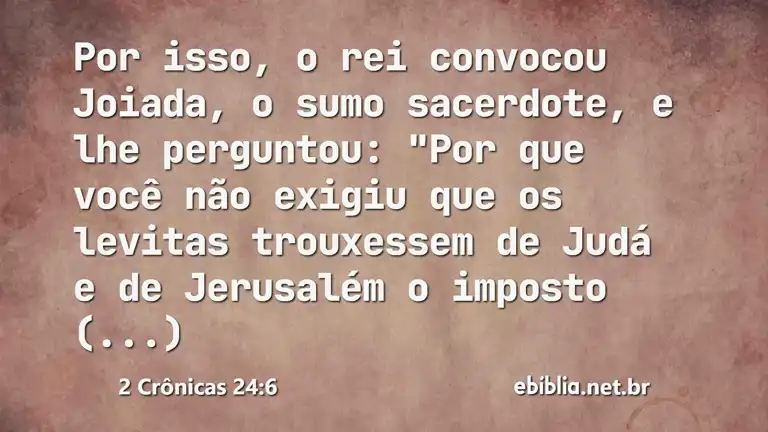 2 Crônicas 24:6