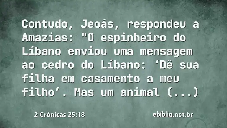 2 Crônicas 25:18