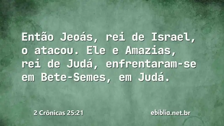 2 Crônicas 25:21