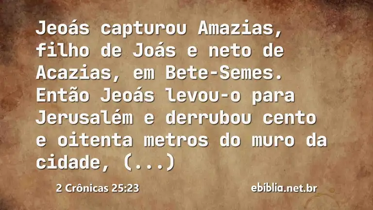 2 Crônicas 25:23