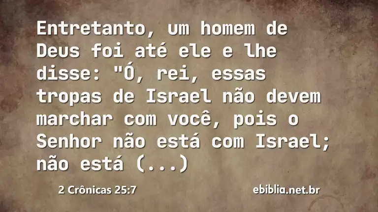 2 Crônicas 25:7