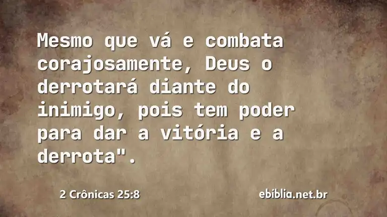 2 Crônicas 25:8