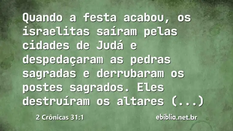 2 Crônicas 31:1