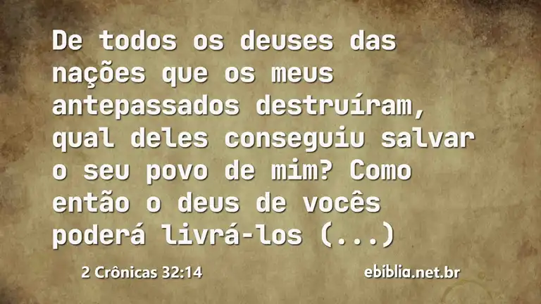 2 Crônicas 32:14