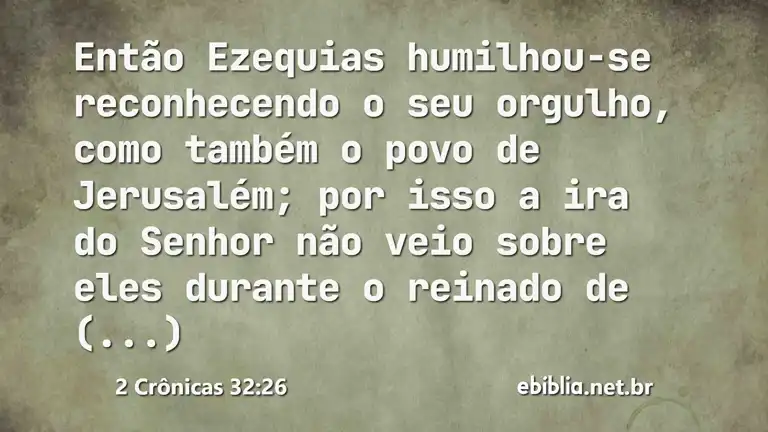 2 Crônicas 32:26