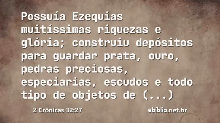 2 Crônicas 32:27