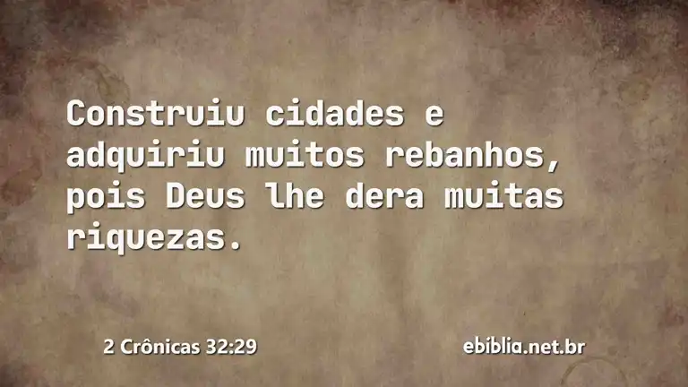 2 Crônicas 32:29