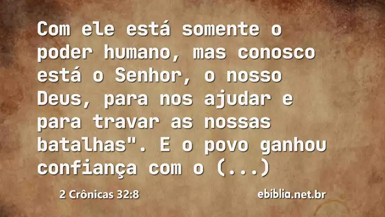 2 Crônicas 32:8