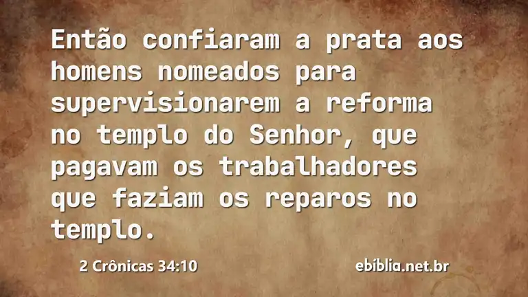 2 Crônicas 34:10