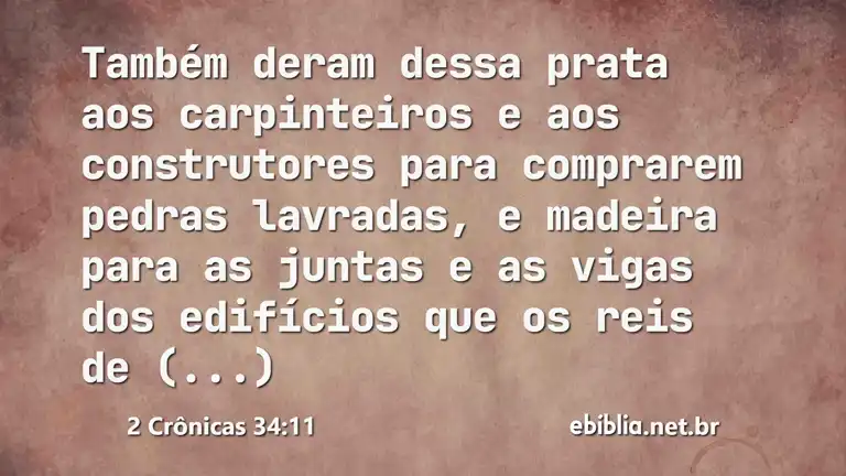 2 Crônicas 34:11