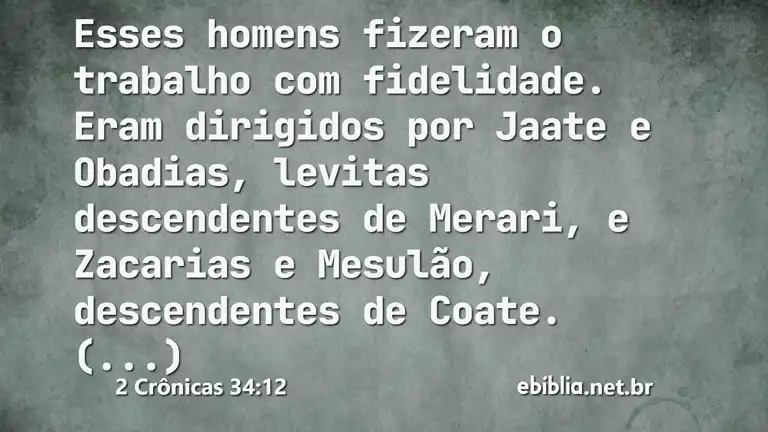 2 Crônicas 34:12