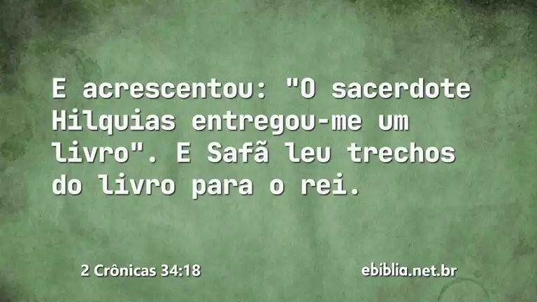 2 Crônicas 34:18