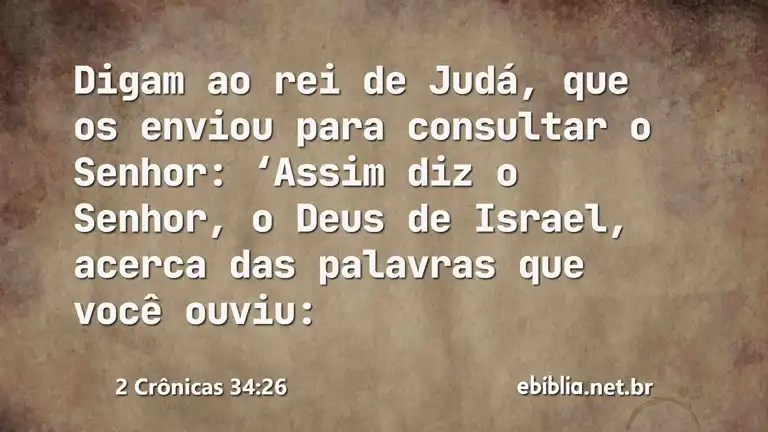 2 Crônicas 34:26