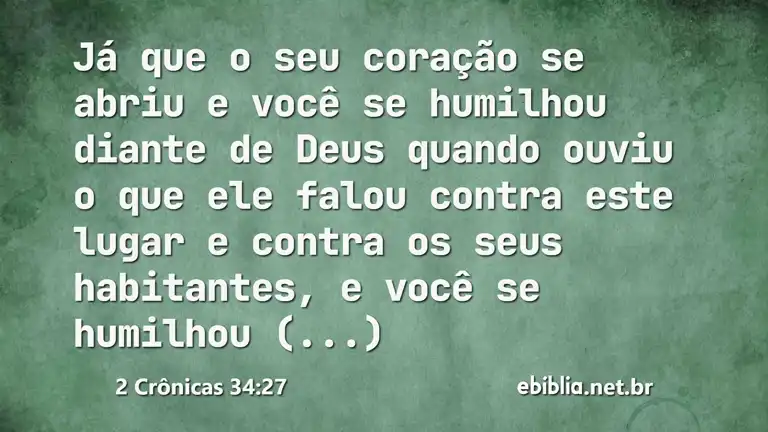 2 Crônicas 34:27