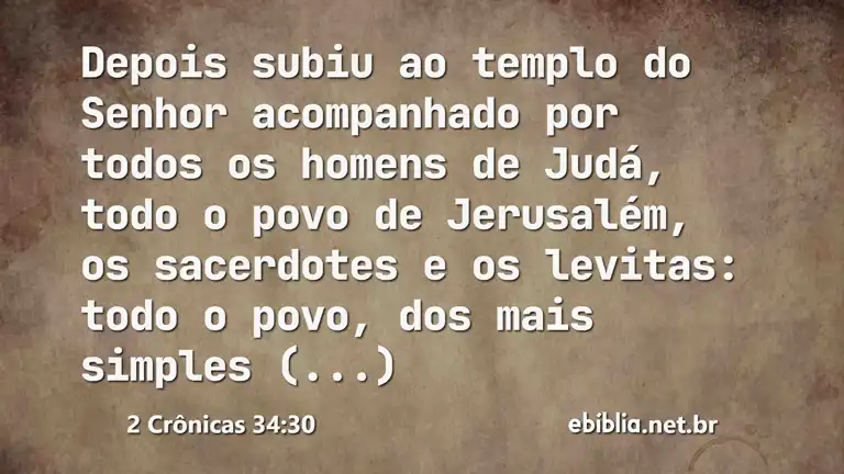 2 Crônicas 34:30