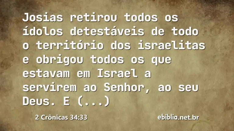 2 Crônicas 34:33