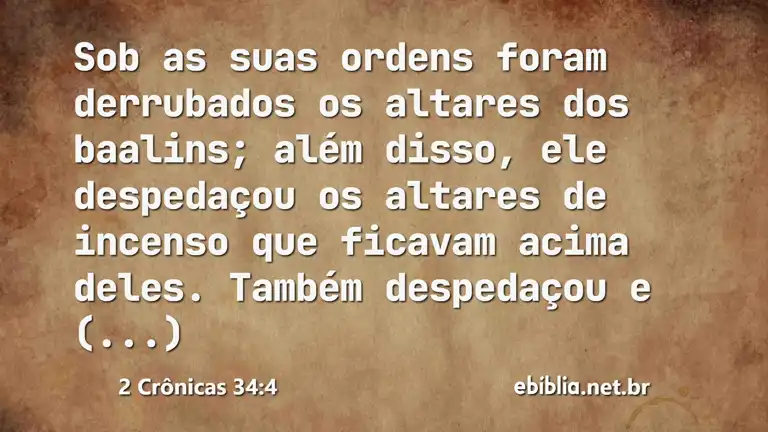 2 Crônicas 34:4