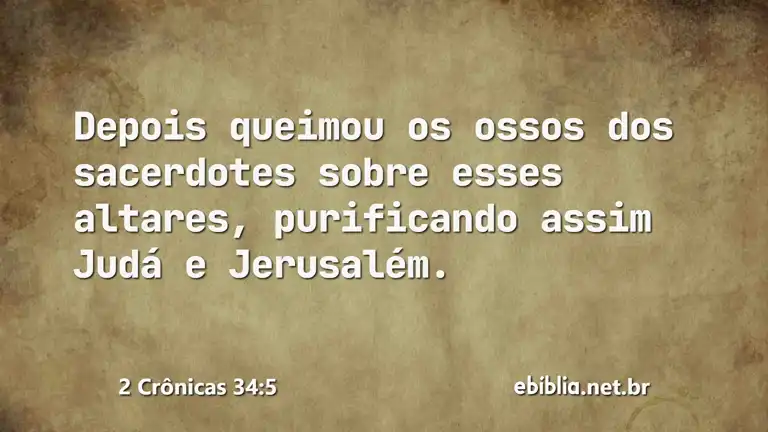 2 Crônicas 34:5