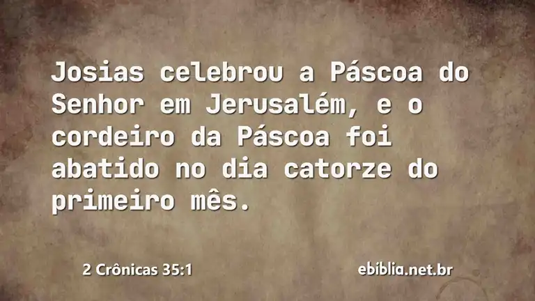 2 Crônicas 35:1