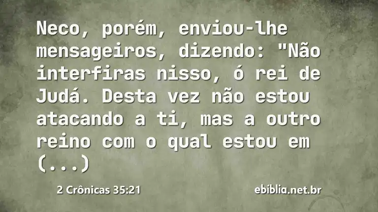 2 Crônicas 35:21