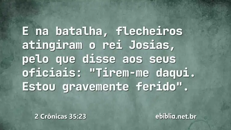 2 Crônicas 35:23