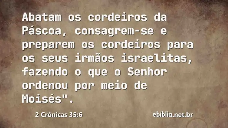 2 Crônicas 35:6