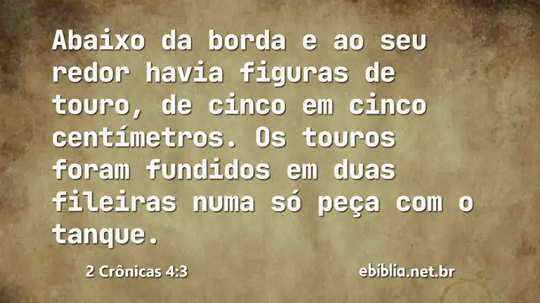 2 Crônicas 4:3