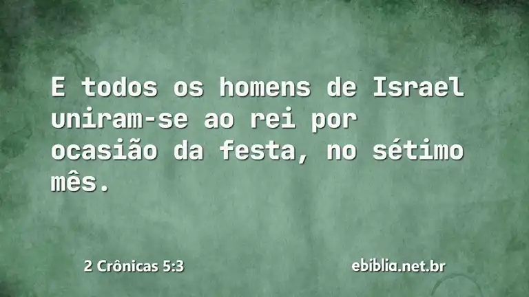 2 Crônicas 5:3