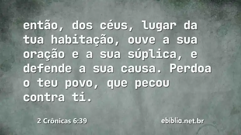 2 Crônicas 6:39