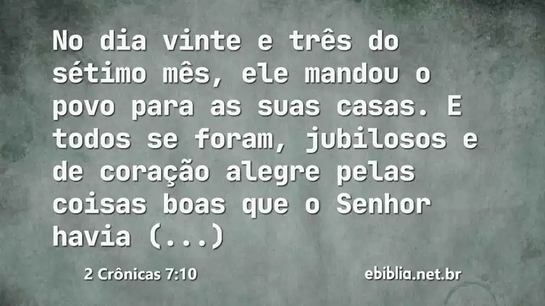 2 Crônicas 7:10