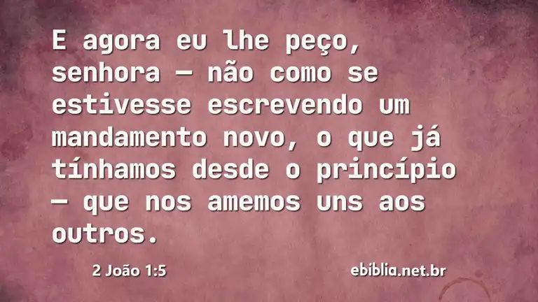 2 João 1:5