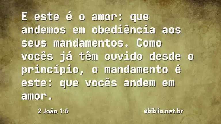 2 João 1:6