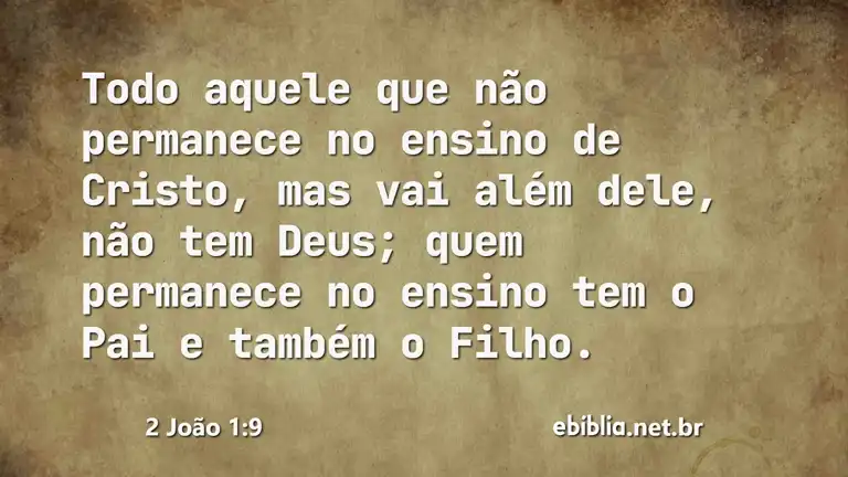 2 João 1:9