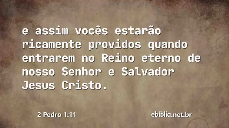 2 Pedro 1:11