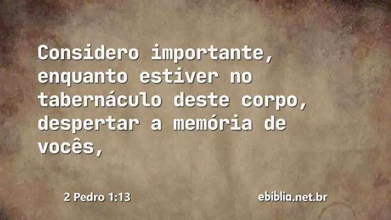 2 Pedro 1:13