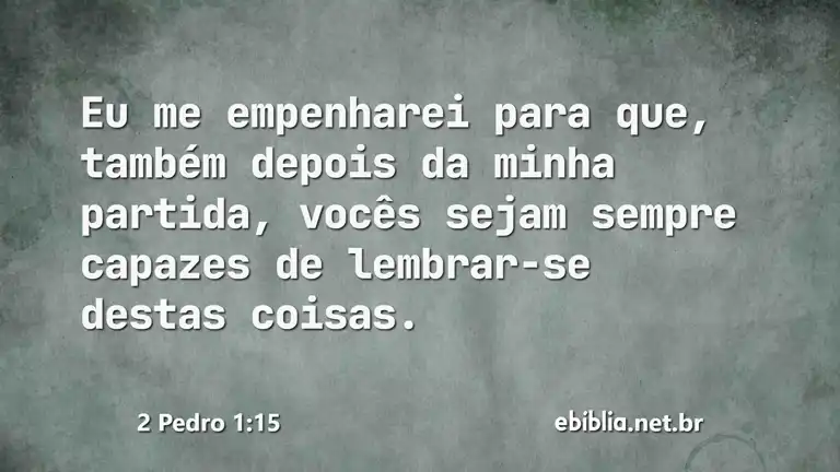 2 Pedro 1:15