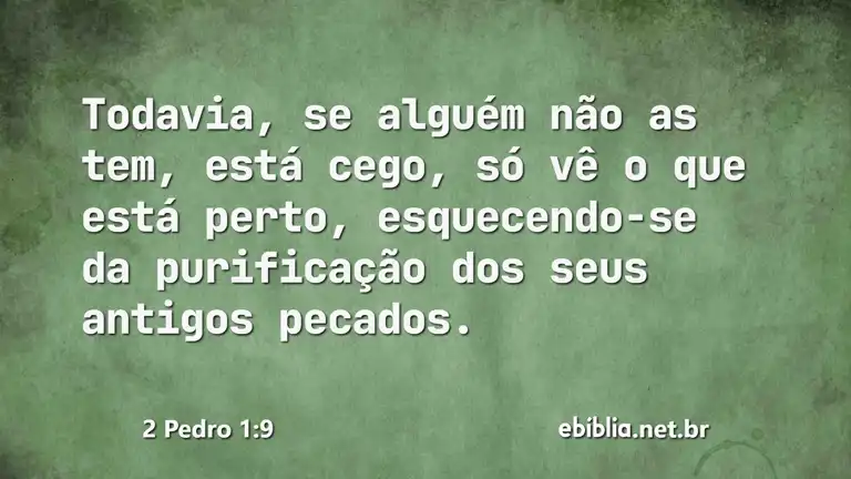 2 Pedro 1:9