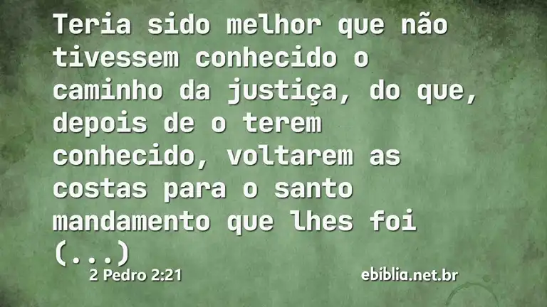 2 Pedro 2:21