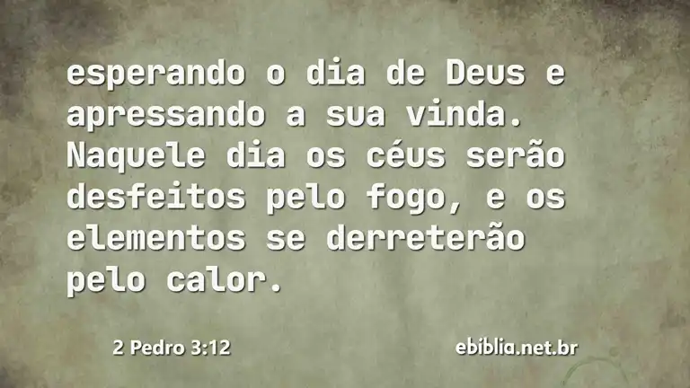 2 Pedro 3:12