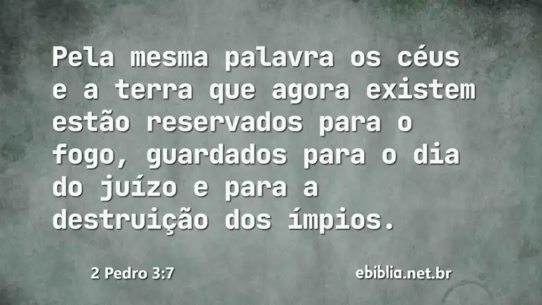 2 Pedro 3:7