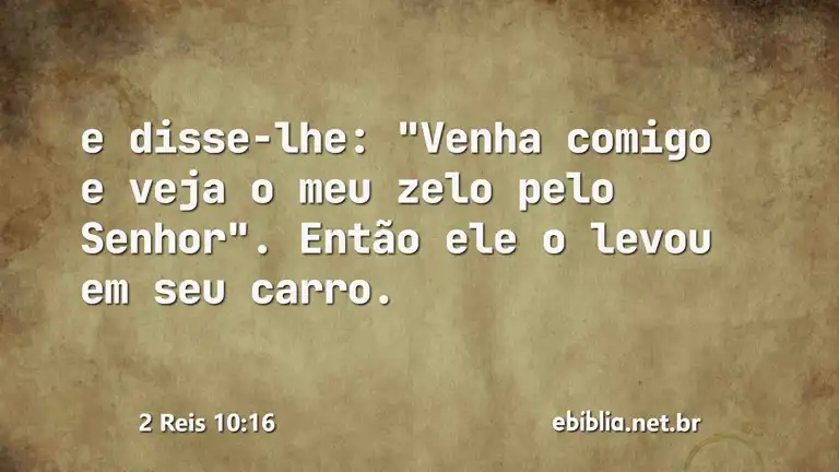 2 Reis 10:16