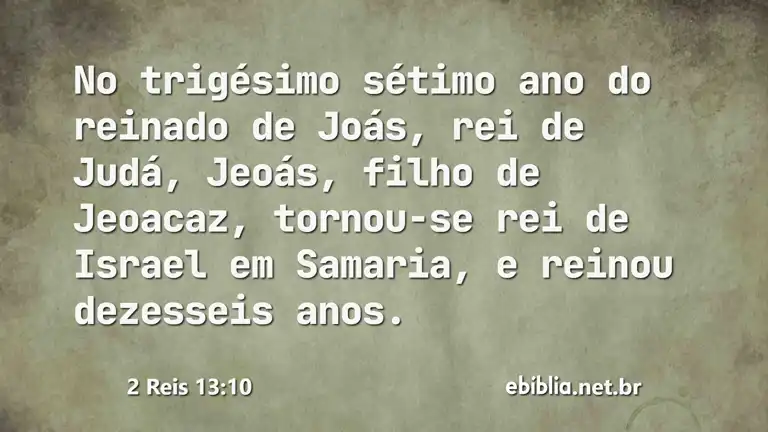 2 Reis 13:10