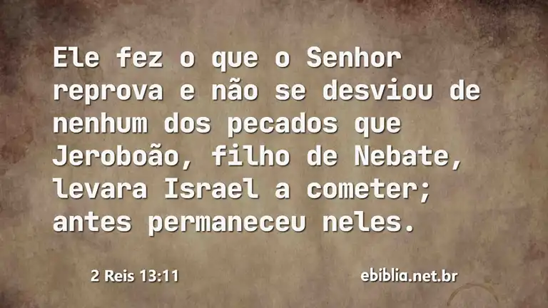 2 Reis 13:11