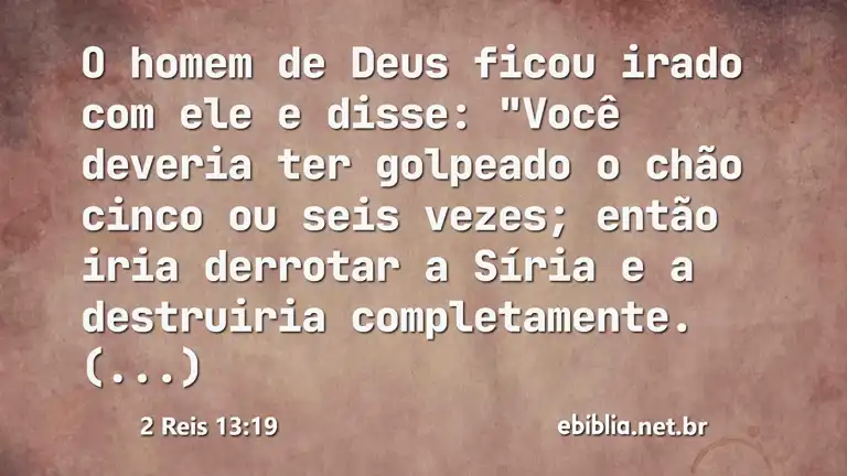 2 Reis 13:19