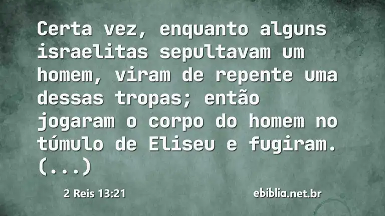 2 Reis 13:21