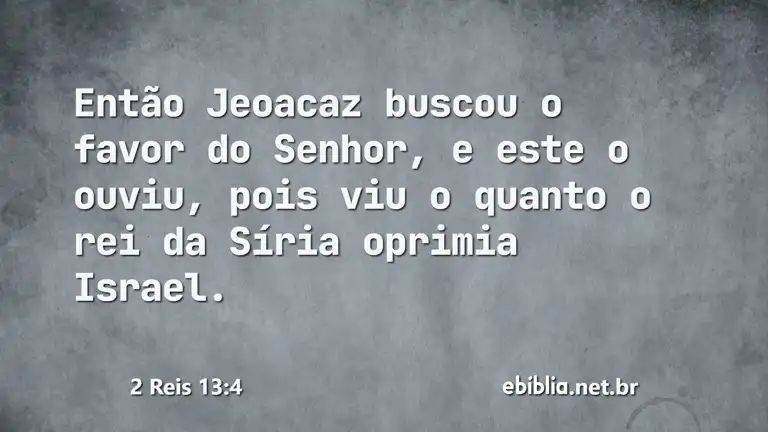 2 Reis 13:4