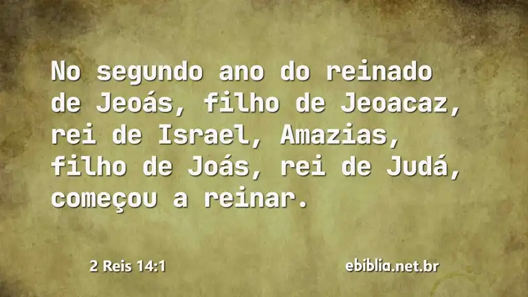 2 Reis 14:1